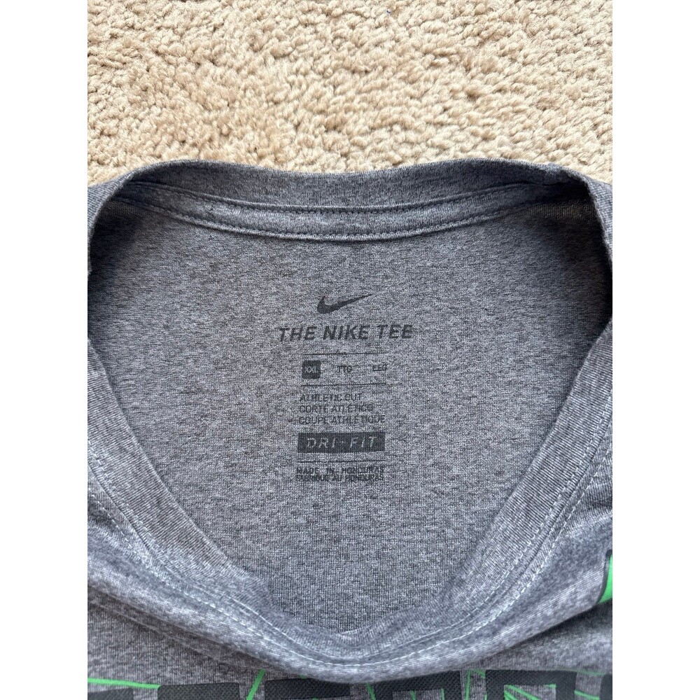 Oregon Ducks Nike Dri-Fit Men’s Long Sleeve Tee Size XXL - Picture 4 of 5